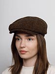Кепка STETSON арт. 6840813 HATTERAS WOOL (коричневый)